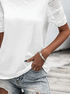 Plain Crew Neck Casual Tunic Shirt -Zolucky Sales Store f2eaf8f696cead421440ecb1b0238d56