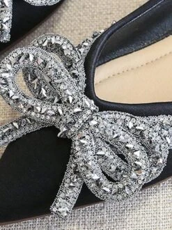 Sparkling Rhinestone Bowknot Fashion Flat Shallow Shoes 22 Sparkling Rhinestone Bowknot Fashion Flat Shallow Shoes -Zolucky Sales Store f336df03dc85ac282c8d225f83b638e0