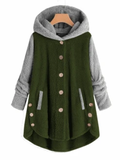 Casual Fluff/Granular Fleece Fabric Others Teddy Jacket -Zolucky Sales Store f35053bd56338e4b9db86fff4019fe8a