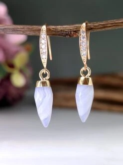 Natural Stone Rhinestone Elegant Dangle Earrings -Zolucky Sales Store f35a188409de4a32ac6d257f6e41004e 1689150924492