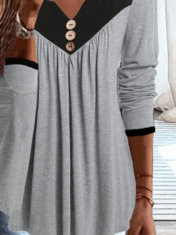 Color Block Loose Top Tunic 8 Color Block Loose Top Tunic -Zolucky Sales Store f60476c8c0346b7eeb6d8a32ad7bc97d