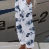 Plus Size Floral Casual Loose Pants