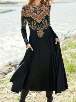 Ethnic Regular Fit Casual Dress