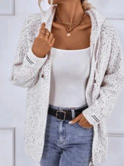 Knitted Hoodie Cardigan -Zolucky Sales Store f9f8223a59e2cf38e3233d3a130ca759