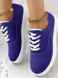 Casual All Season Plain Christmas Canvas Shoes -Zolucky Sales Store fa257c37009c0c1648040991364608b5