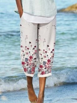 Casual Printed Pants