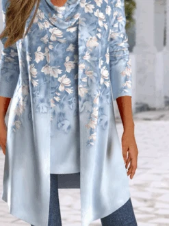 Floral Printed Jersey Casual Loose Two-Piece Set 5 Floral Printed Jersey Casual Loose Two-Piece Set -Zolucky Sales Store fb21abdbd339607bb449911bf6555cd6