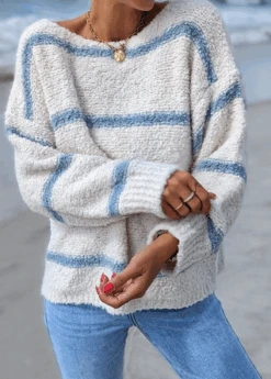Casual Striped Sweater
