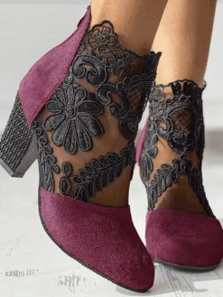 Casual Plain Faux Suede Autumn Boot -Zolucky Sales Store fd1b81140d440bceb8c3dc3f03e7a8ee