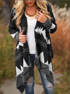 Long Sleeve Casual Sweater Coat -Zolucky Sales Store saax jpg 1566983712633